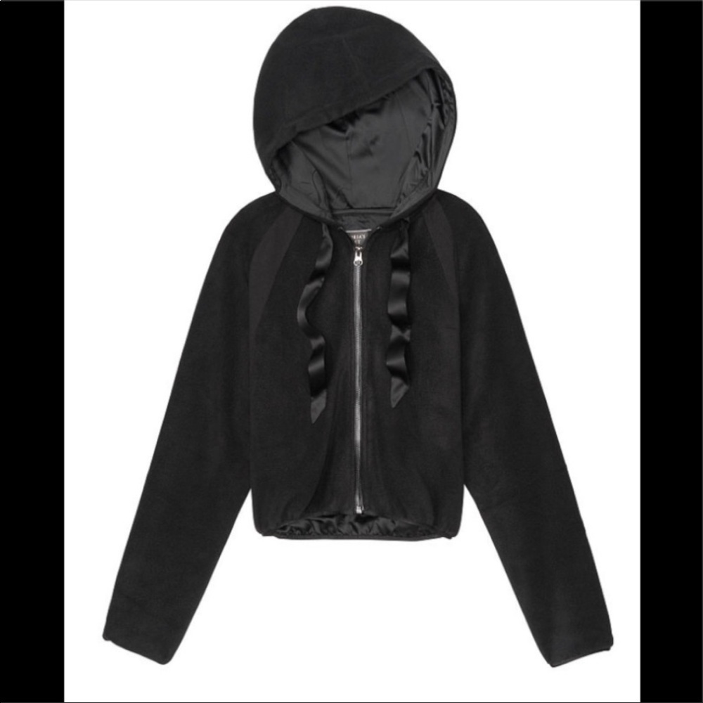 EUC Victoria’s Secret Cropped Zipped Hoodie - Picture 7 of 10